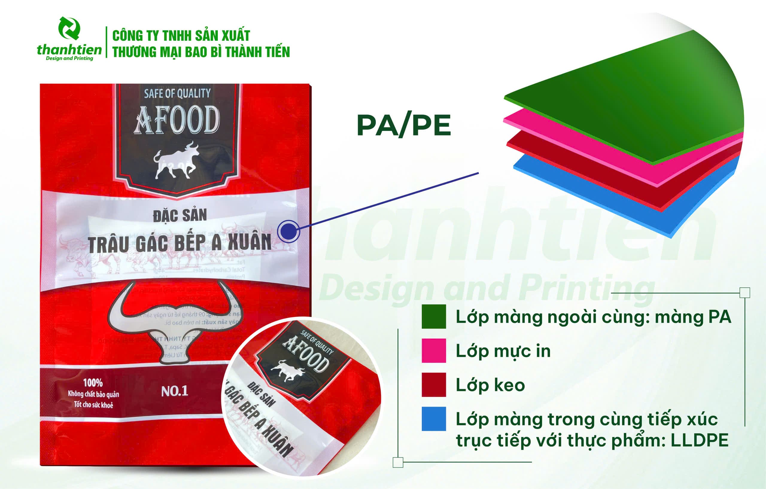 Cấu tạo màng PA/PE