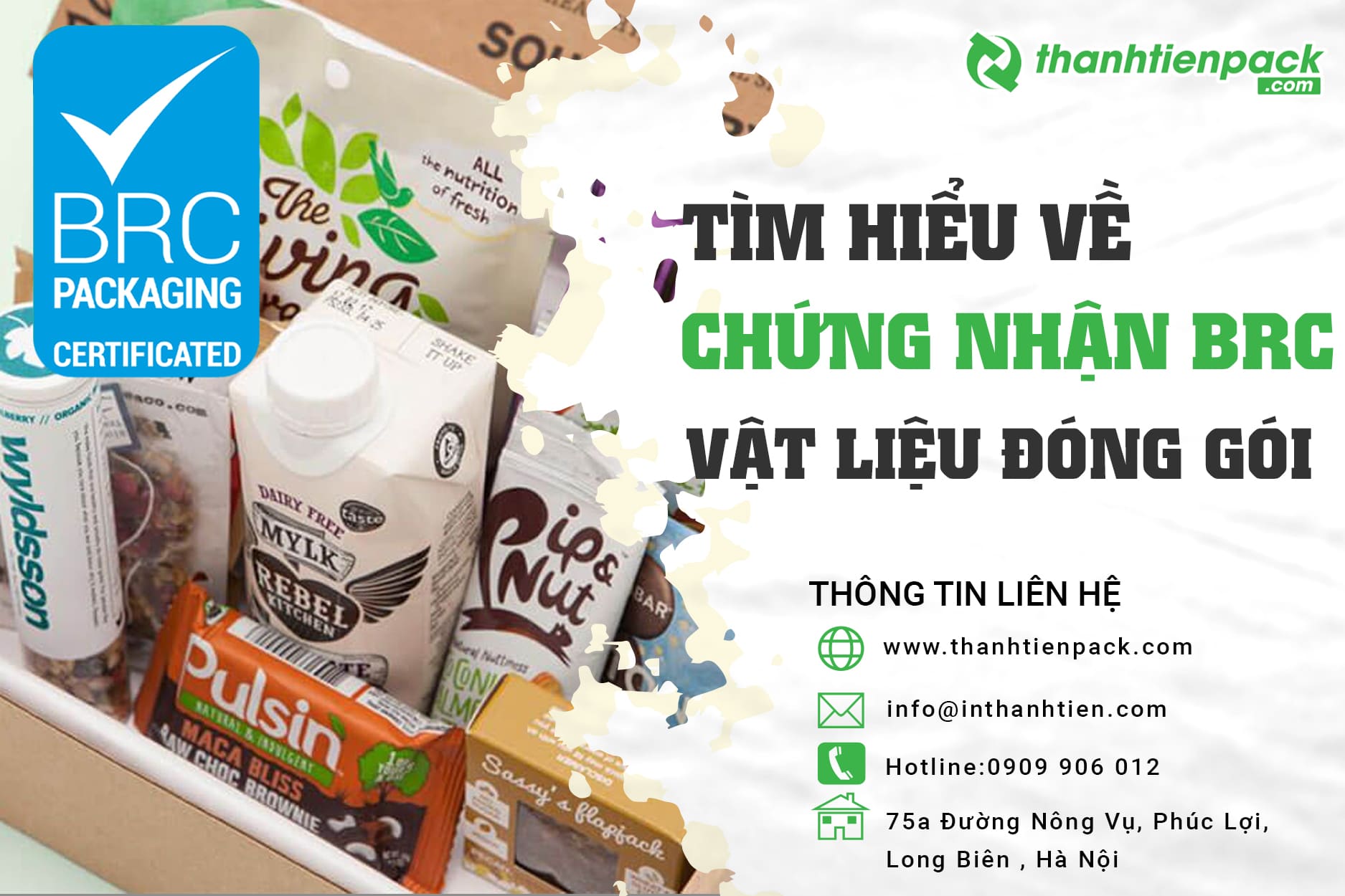 Chứng nhận BRC/IOP cho doanh nghiệp sản xuất bao bì 