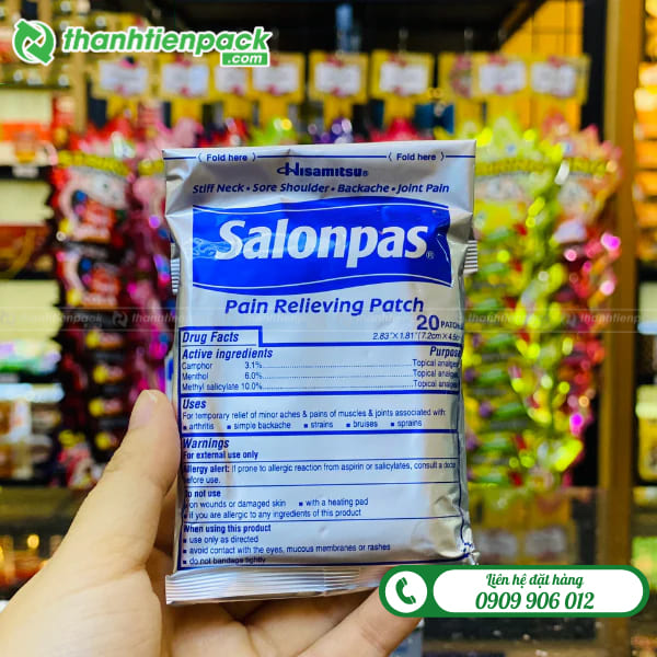 Túi đựng thuốc salonpas