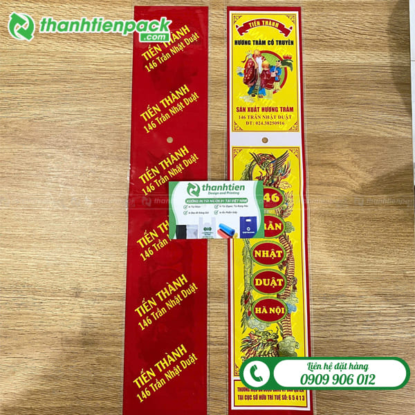 T&uacute;i m&agrave;ng gh&eacute;p đựng nhang