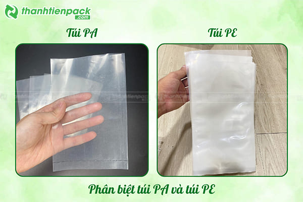 Túi PA khác túi PE chỗ nào?