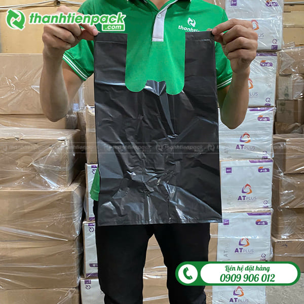 Túi rác có quai 24x38cm