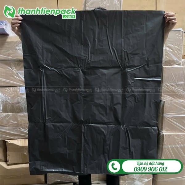 Túi rác đen công nghiệp 80x100cm