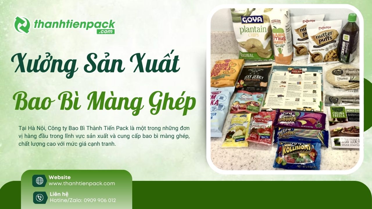 Xưởng bao bì màng ghép