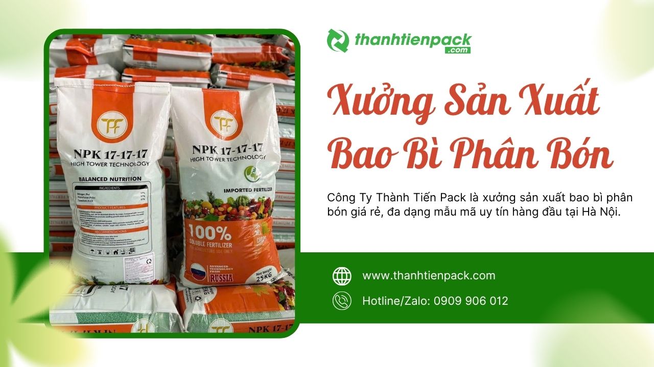 Xưởng bao đựng phân bón