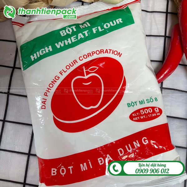 Bao b&igrave; b&ocirc;t m&igrave; 500g