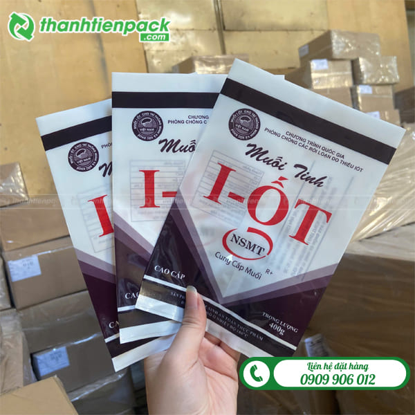 Bao b&igrave; muối i ốt