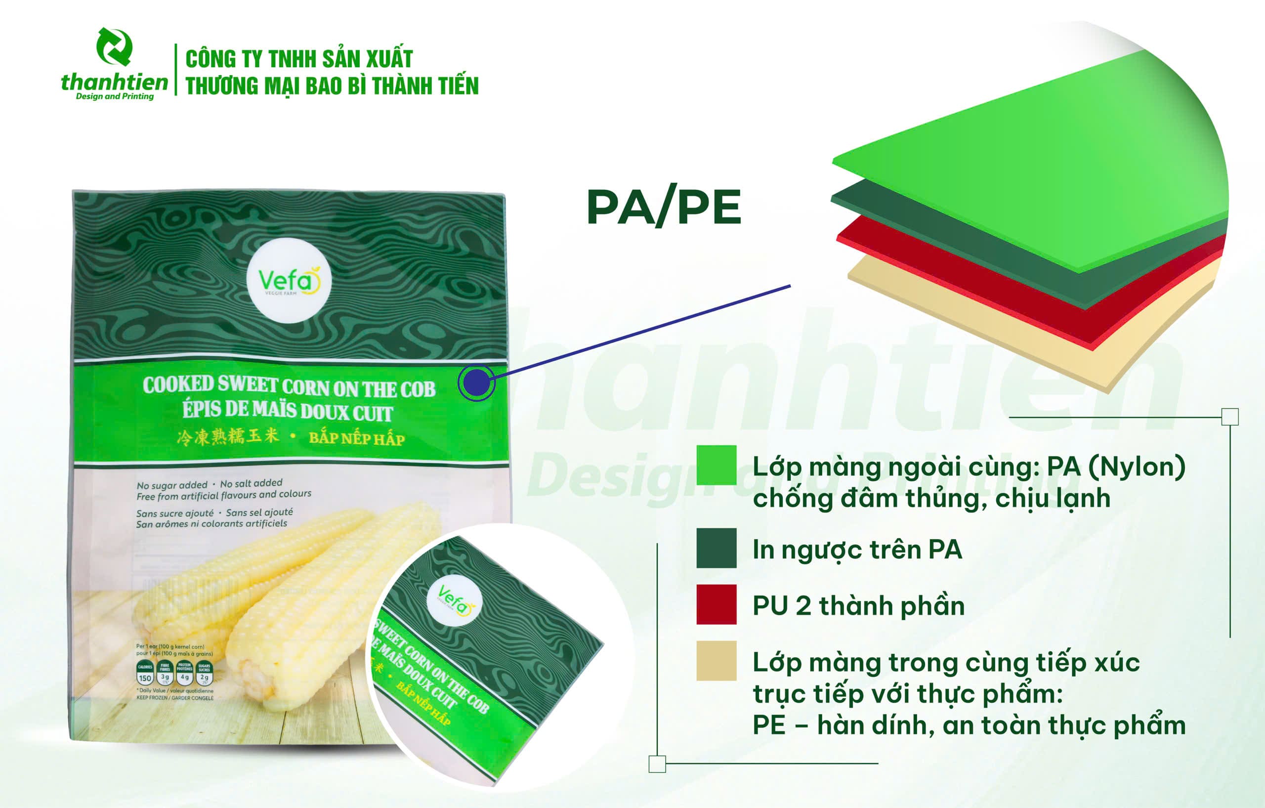 Bao b&igrave; tr&agrave; PA/PE