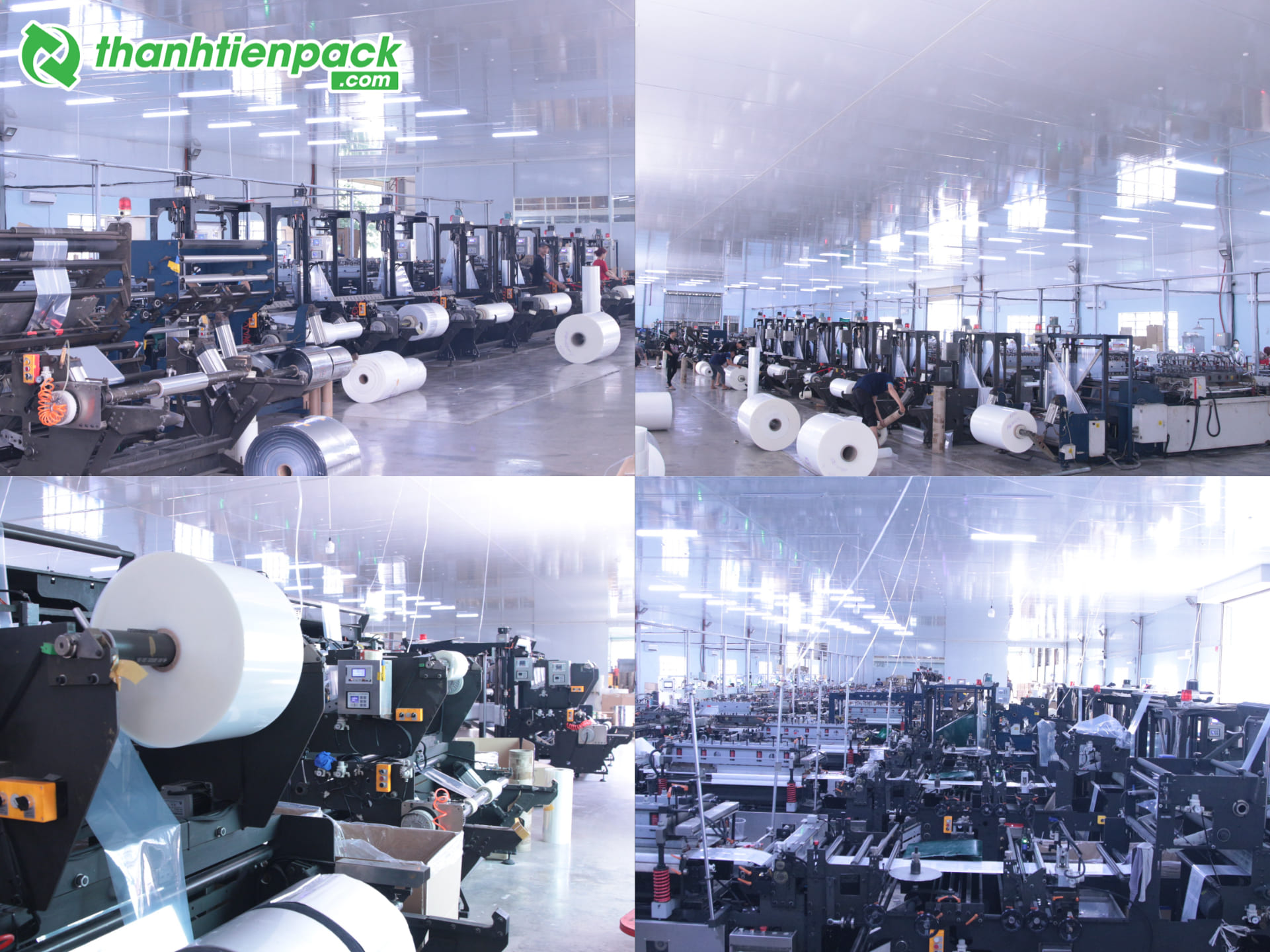 Nhà xưởng sản xuất, in ấn bao bì