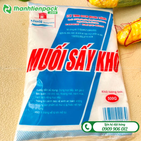 T&uacute;i h&agrave;n lưng đựng muối sấy kh&ocirc;