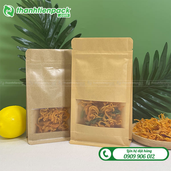 T&uacute;i zip 8 cạnh đựng kh&ocirc; g&agrave;