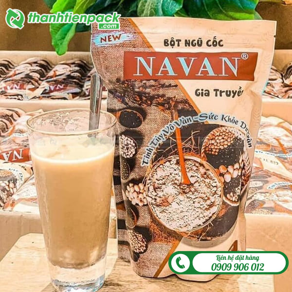 T&uacute;i zip đ&aacute;y đựng đựng ngũ cốc