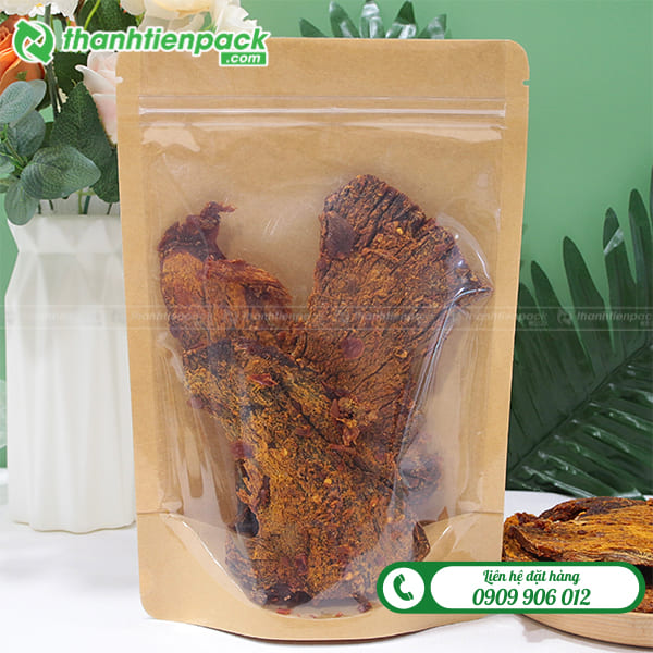 T&uacute;i zip giấy 1 mặt trong đựng kh&ocirc; b&ograve;