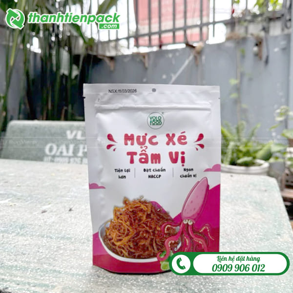 In t&uacute;i zip đựng kh&ocirc; mực