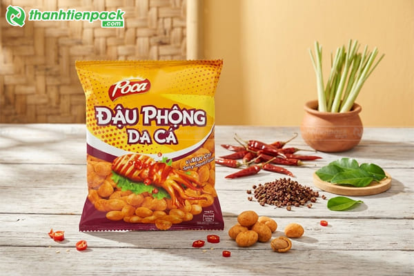 Mẫu bao b&igrave; đậu phộng da c&aacute; đẹp