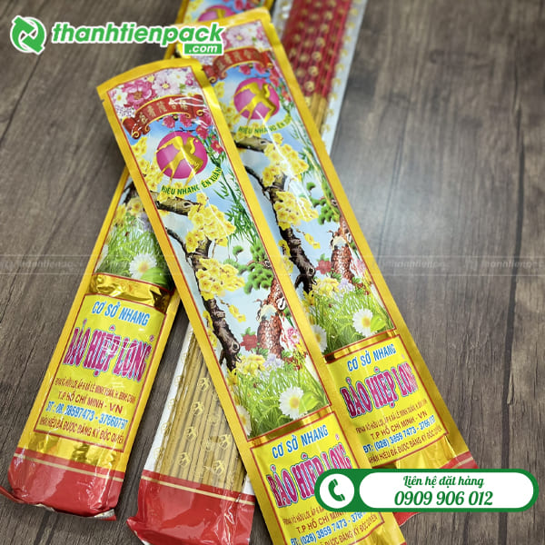 Túi 3 biên đựng nhang trầm