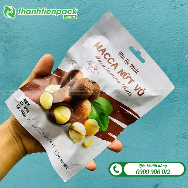 T&uacute;i &eacute;p bi&ecirc;n đựng hạt macca