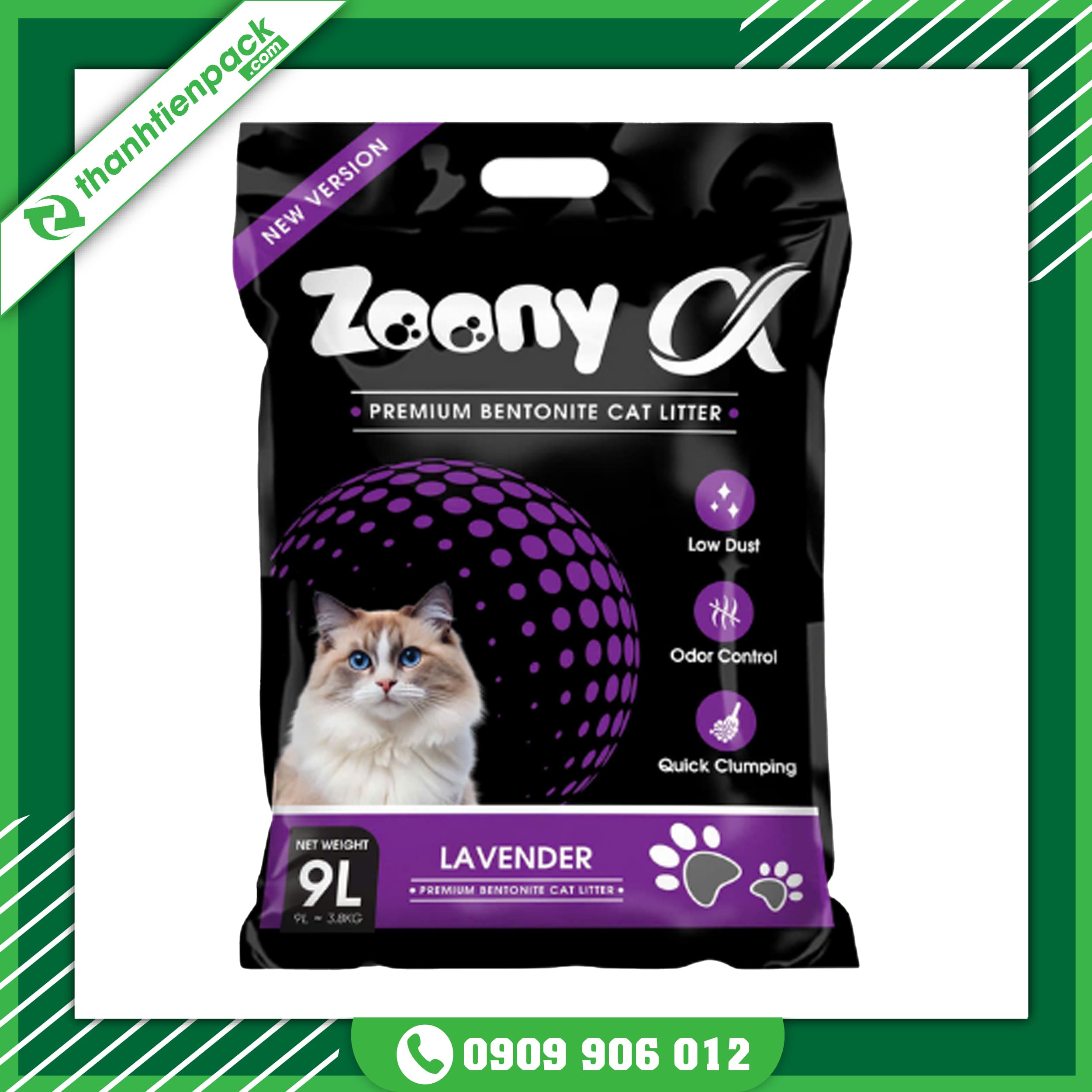 Bao Bì Đựng Cát Mèo