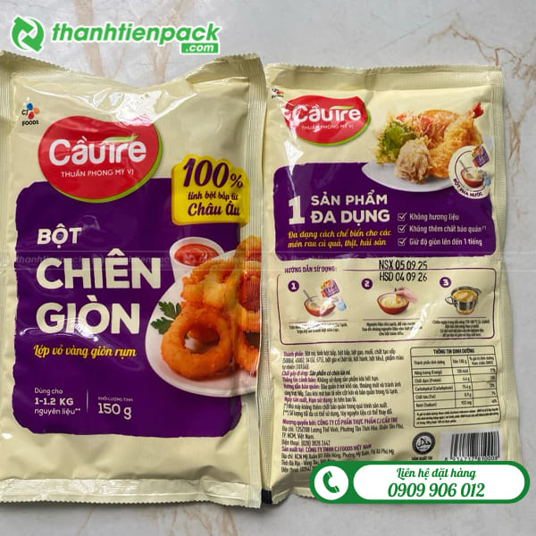 In t&uacute;i đựng bột chi&ecirc;n