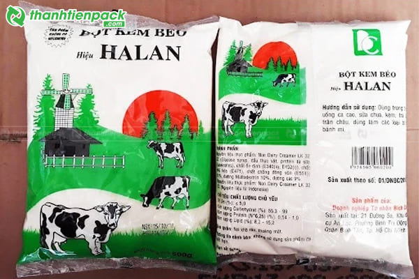 Mẫu bao b&igrave; bột sữa đẹp
