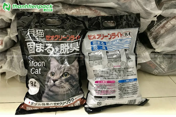 Thiết kế bao b&igrave; đựng c&aacute;t m&egrave;o