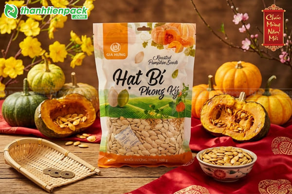 Thiết kế bao b&igrave; hạt b&iacute; đẹp