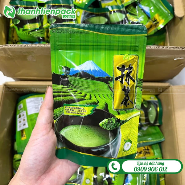 T&uacute;i 3 bi&ecirc;n đựng bột matcha