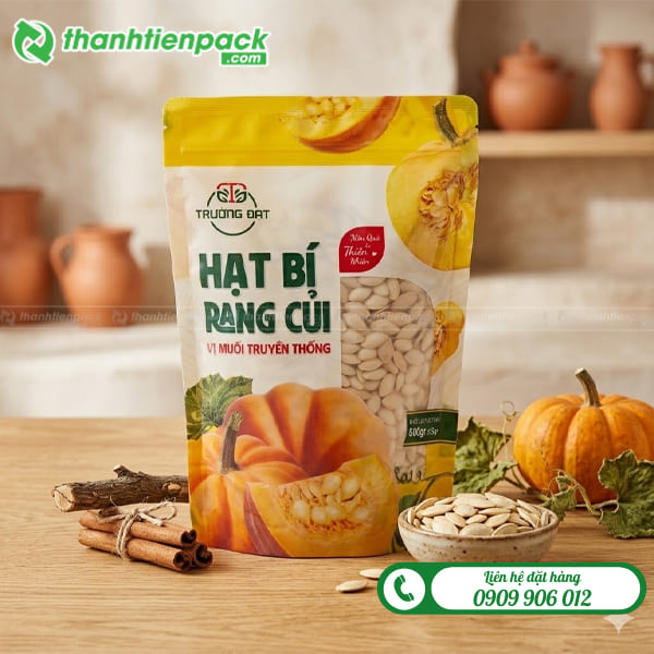 T&uacute;i đ&aacute;y đứng đựng hạt b&iacute;