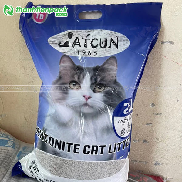 T&uacute;i đục lỗ treo đựng c&aacute;t m&egrave;o