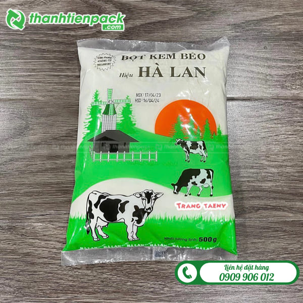 T&uacute;i h&agrave;n lưng đựng  bột l&agrave;m kem