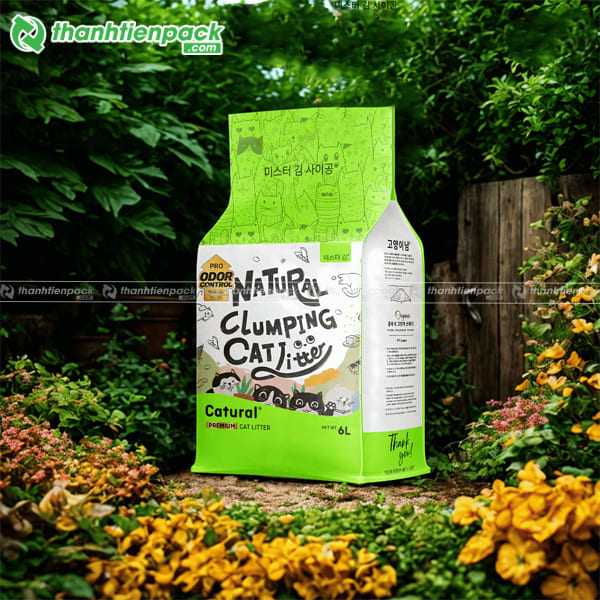 T&uacute;i zip đựng c&aacute;t m&egrave;o