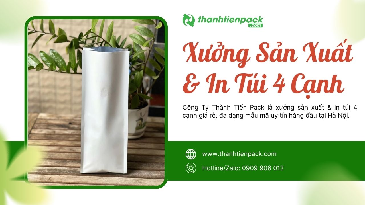 Xưởng t&uacute;i 4 cạnh