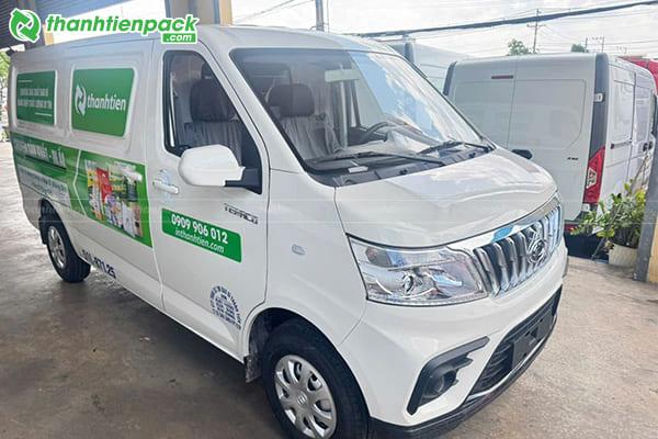 Xe giao hàng bao bì nilon toàn quốc