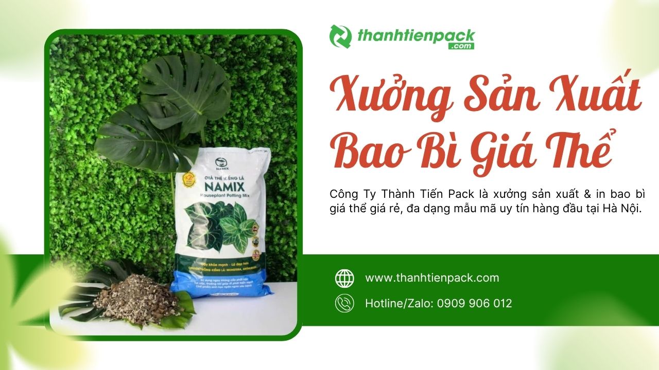 Xưởng bao b&igrave; gi&aacute; thể