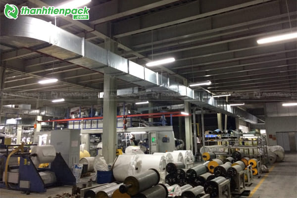 Xưởng sản xuất bao b&igrave; gi&aacute; thể