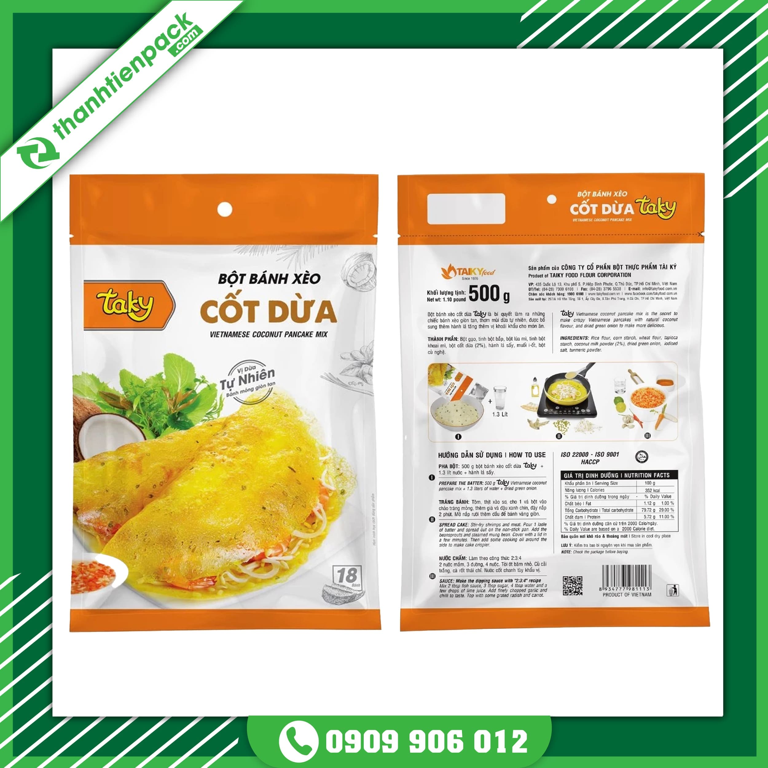 Bao Bì Bột Làm Bánh