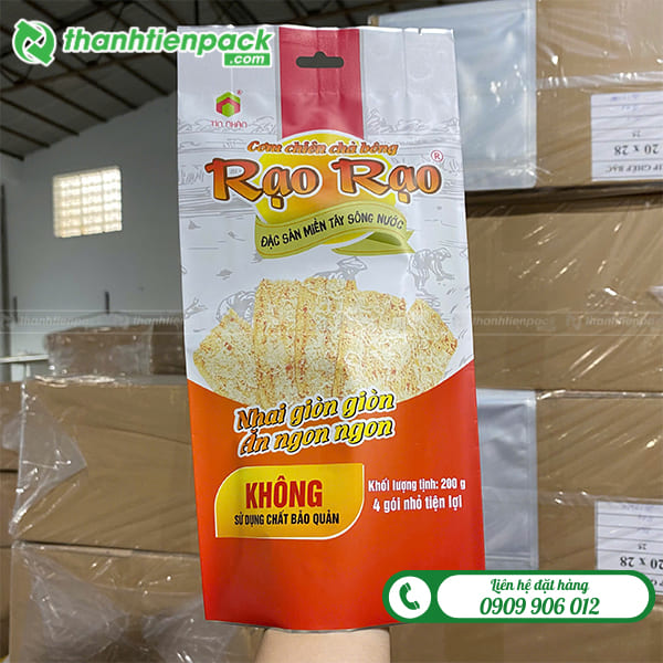 Bao b&igrave; đựng cơm ch&aacute;y