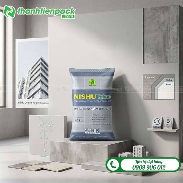 Bao PP dệt đựng bột tr&eacute;t tường