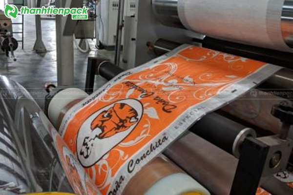 In trục đồng bao b&igrave; ngũ cốc