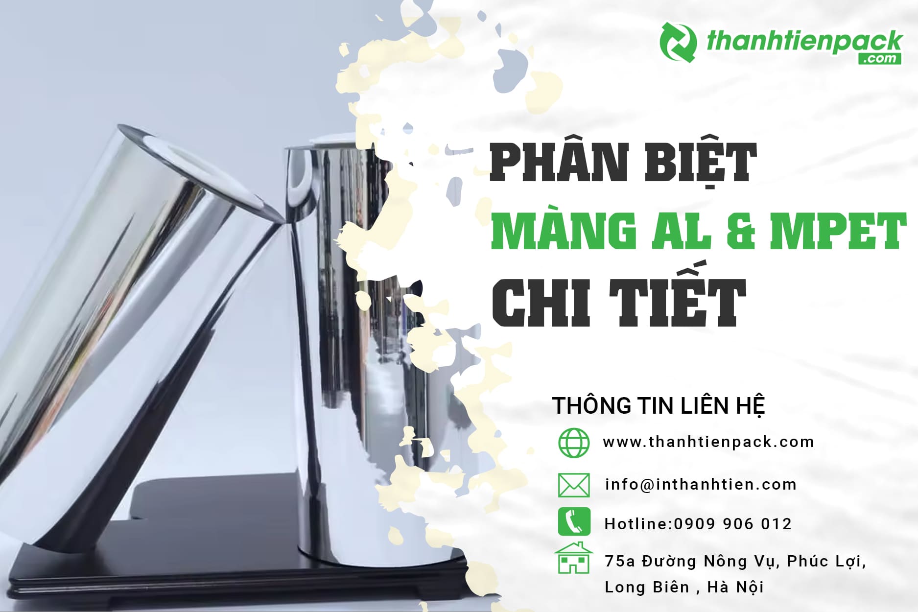 Phân biệt màng nhôm (AL) và màng mạ kim loại (MPET)