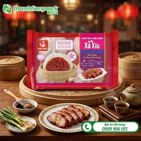 T&uacute;i cuộn m&agrave;ng đựng b&aacute;nh bao