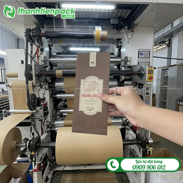 T&uacute;i đựng 4 cạnh in ấn đẹp