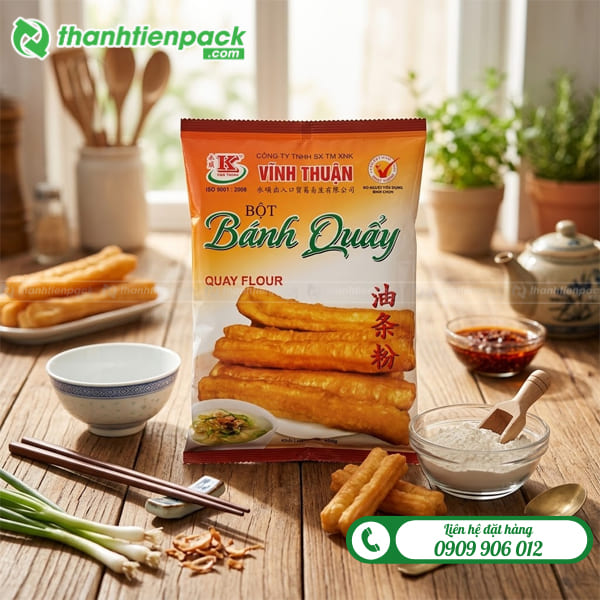 T&uacute;i đựng bột b&aacute;nh quẩy