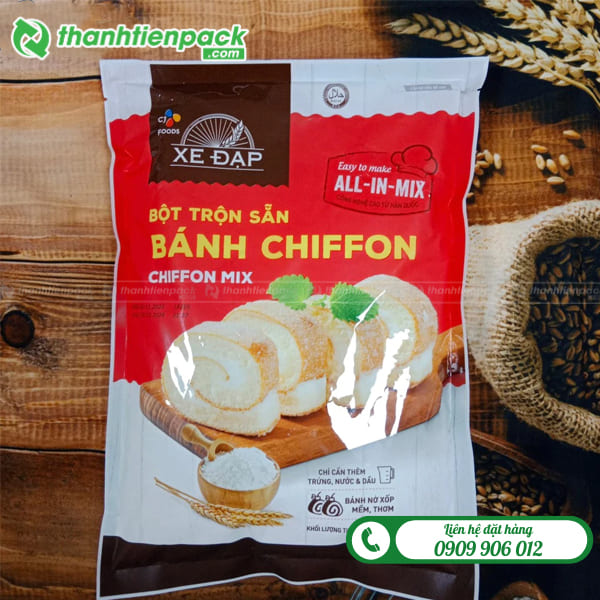 T&uacute;i đựng bột l&agrave;m b&aacute;nh chiffon