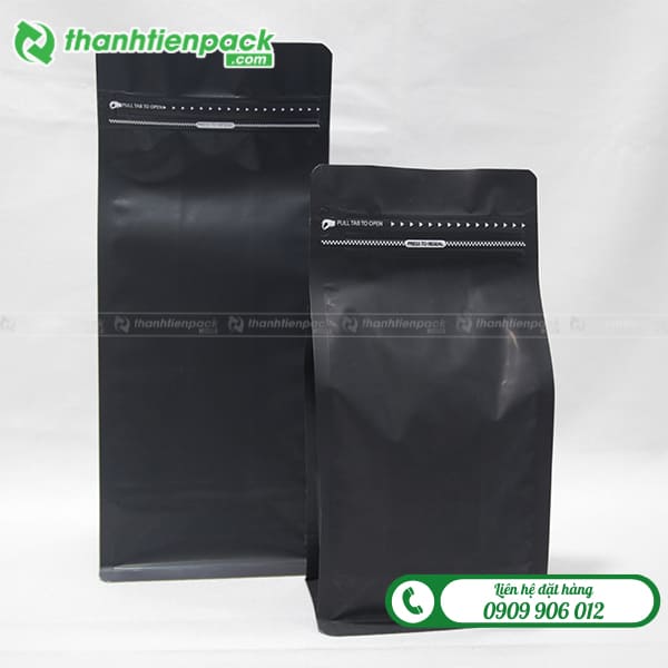 T&uacute;i zipper đen 8 cạnh