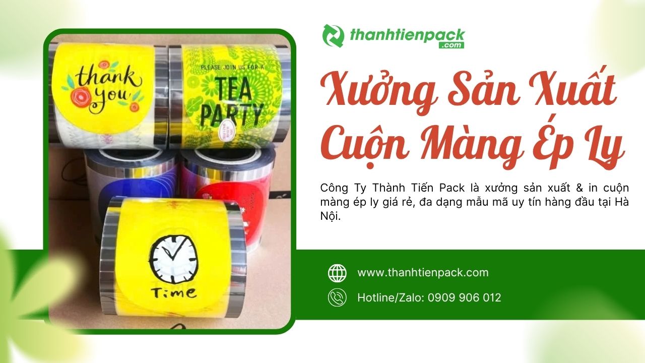 Xưởng sản xuất cuộn m&agrave;ng &eacute;p ly