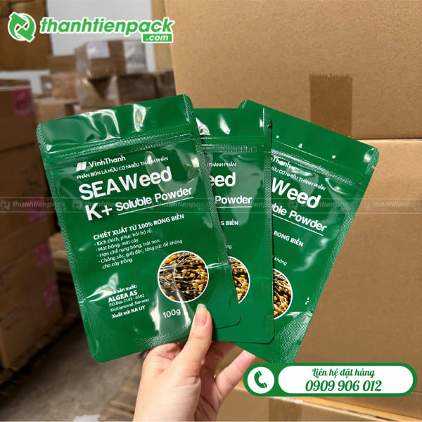 Bao b&igrave; đựng ph&acirc;n b&oacute;n l&aacute; hữu cơ