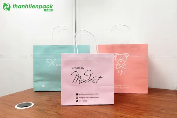 Mẫu t&uacute;i giấy đựng mỹ phẩm