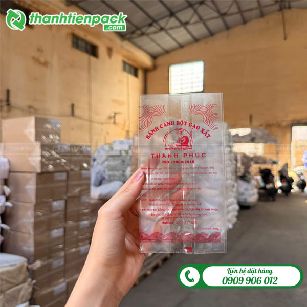 T&uacute;i h&agrave;n lưng đựng b&aacute;nh canh bột gạo