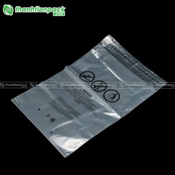 Túi poly dán miệng